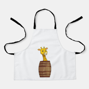 Delantal Giraffe con barril