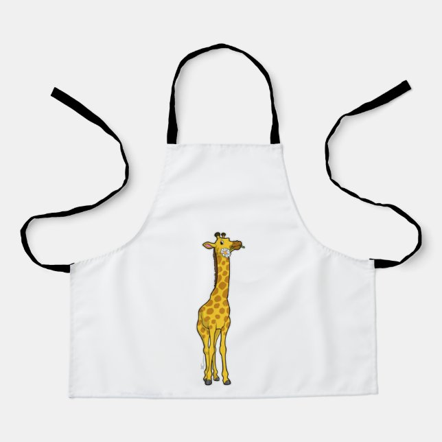 Delantal Giraffe con Daisy (Anverso)