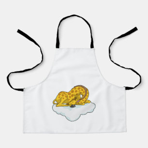 Delantal Giraffe sobre las nubes