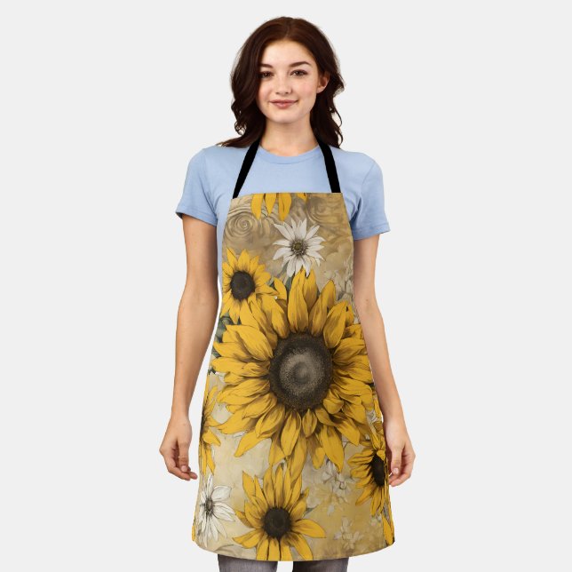 Delantal Girasol (Gastado)