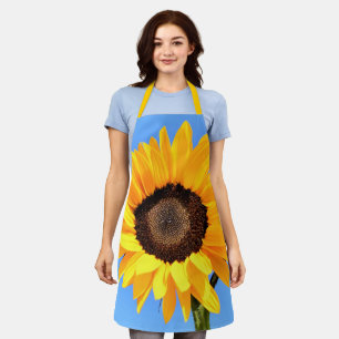 Delantal Girasol amarillo en Blue Sky Apron
