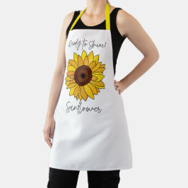 Delantal Girasol Listo Para Brillar Girasol