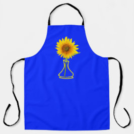 Delantal Girasol Poder Girasol y Vase