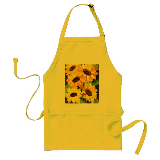 Delantal girasoles (Frente)
