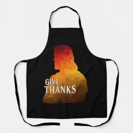 DELANTAL GIVE THANKS APRON
