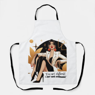 Delantal Glam Attitude – I Just Have Standards