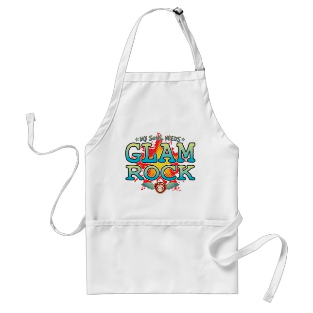 Delantal Glam Rock Soul Apron (Frente)