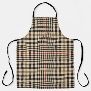 Delantal Glen Check Plaid Pixel Art