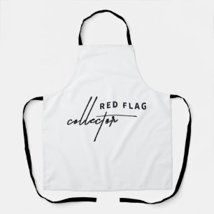 Delantal Globo de bandera roja - Cocina algunos carteles de