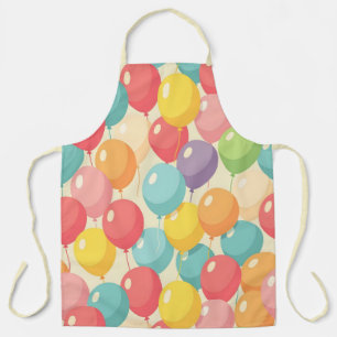 Delantal Globos de fiesta en diferentes colores