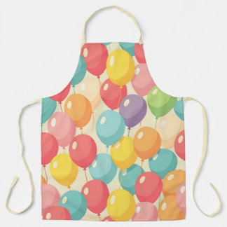 Delantal Globos de fiesta en diferentes colores
