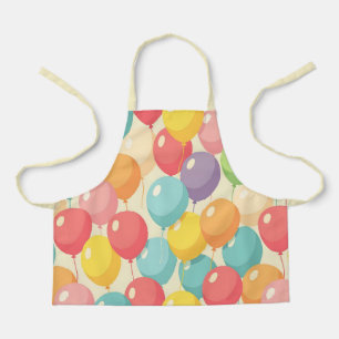 Delantal Globos de fiesta en diferentes colores