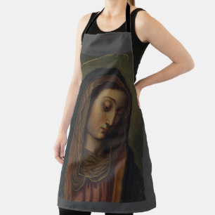 Delantal gloria al pegatina de la reina del cielo