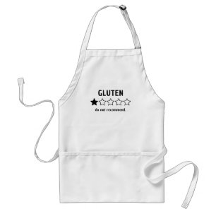 Delantal Gluten: 1 Estrella, No Recomendar