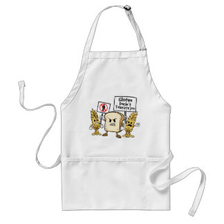 Delantal Gluten Free Humor Apron