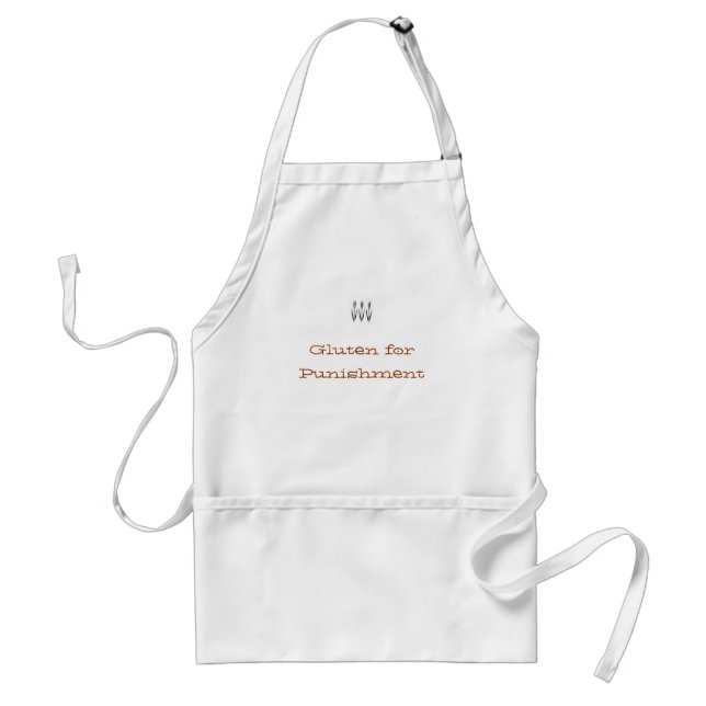 Delantal Gluten para el castigo (Frente)