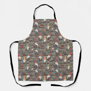 Delantal Gnome Garden All-Over Print Apron