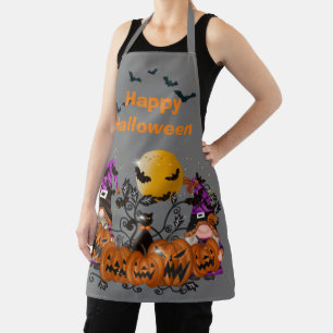 Delantal Gnome gris de Halloween