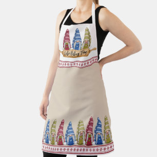 Delantal Gnome nórdico   Lefse Rollingg Team Apron