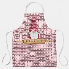 Delantal Gnome nórdico | Lefse Tester Apron
