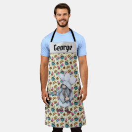 Delantal Gnomos Cocinero Panadero Personalizado