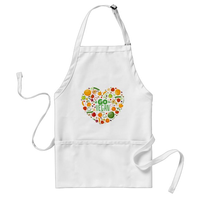 Delantal Go Vegan Apron (Frente)