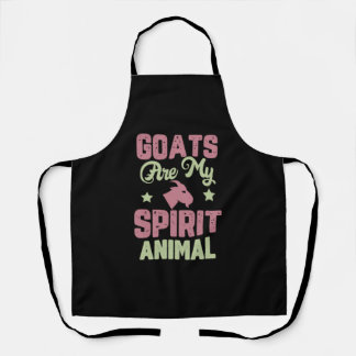 Delantal Goat design