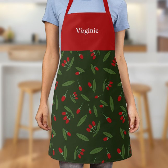 Delantal Goji Berries (Goji Berries Apron)