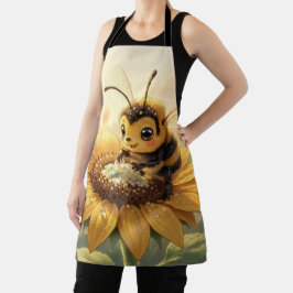 Delantal Golden Bumblebee in Bloom Dance.9