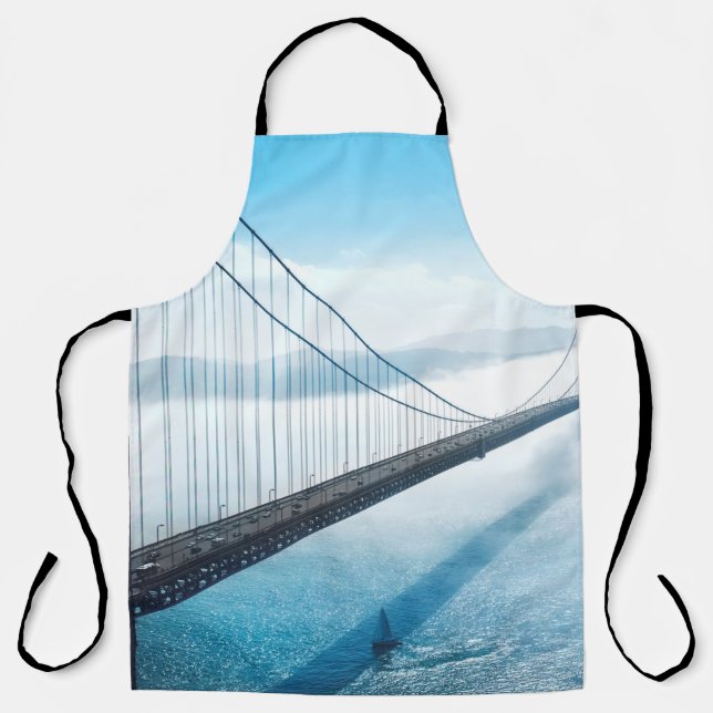 DELANTAL GOLDEN GATE BRIDGE SAN FRANCISCO CALIFORNIA (Anverso)