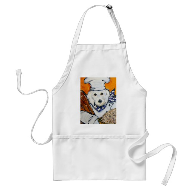 Delantal Goldendoodle Chef (Frente)