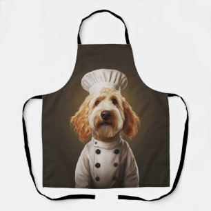Delantal Goldendoodle Dog Chef