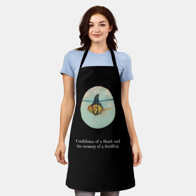 Delantal Goldfish with a Shark Fin (Gastado)