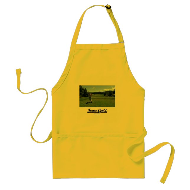 Delantal Golf en equipo (Golf En Campo De Golf) (Frente)
