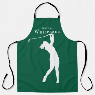 Delantal Golf Whisperer - Cita de golfista persona