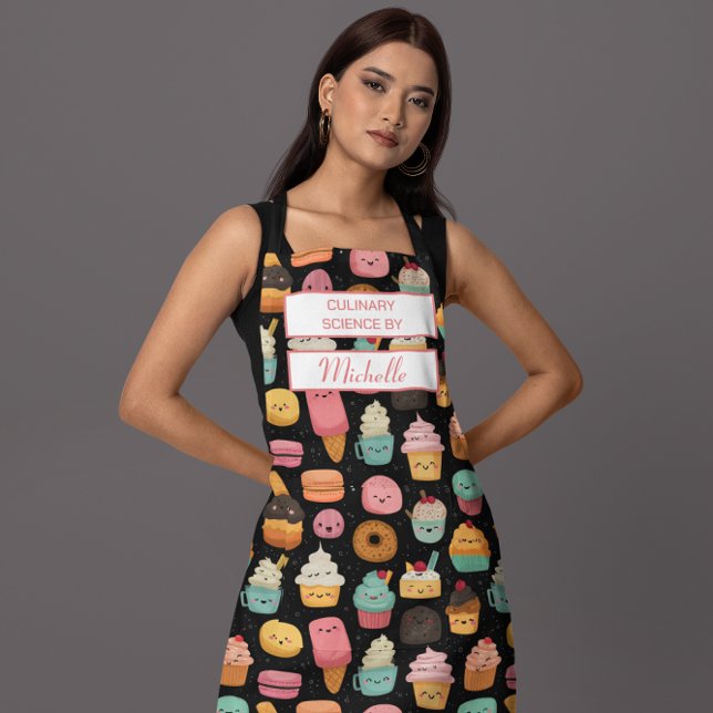 Delantal Golosinas Personalizadas – Ciencia Culinaria por [ (Subido por el creador)