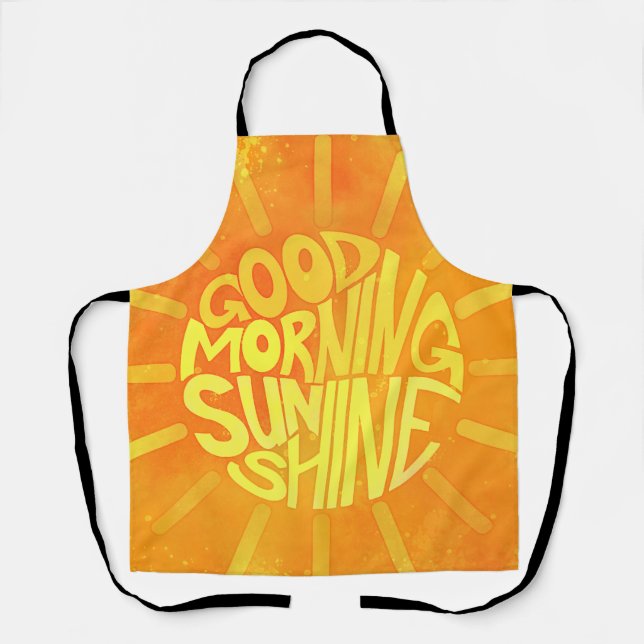 Delantal Good Morning, Sunshine! (Anverso)