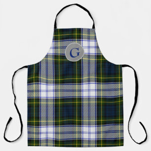 Delantal Gordon Vestido Tartán Monogramado