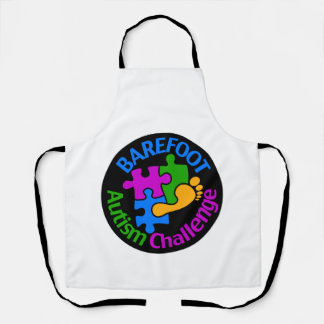 Delantal Gorra de camionero Barefoot Autism Challenge