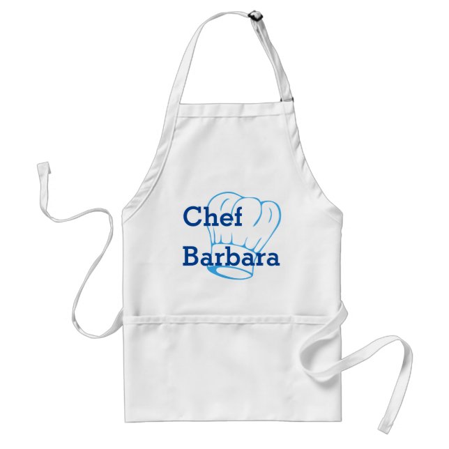 Delantal Gorra de chef personalizada (Frente)