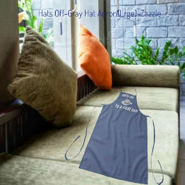 Delantal Gorras Gorra fuera de gris