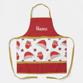 Delantal Gorras y Mitones Personalizados