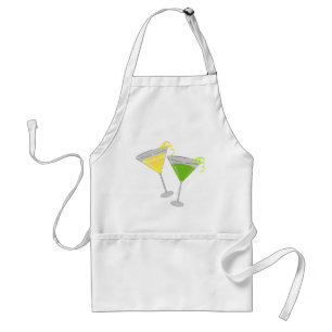 Delantal Gota de limón y Apple verde Martini