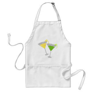 Delantal Gota de limón y Apple verde Martini