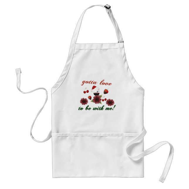 Delantal gottaloveChristmas (Frente)