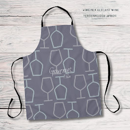Delantal Gourmet Custom | Virginia Wine Lover Apron