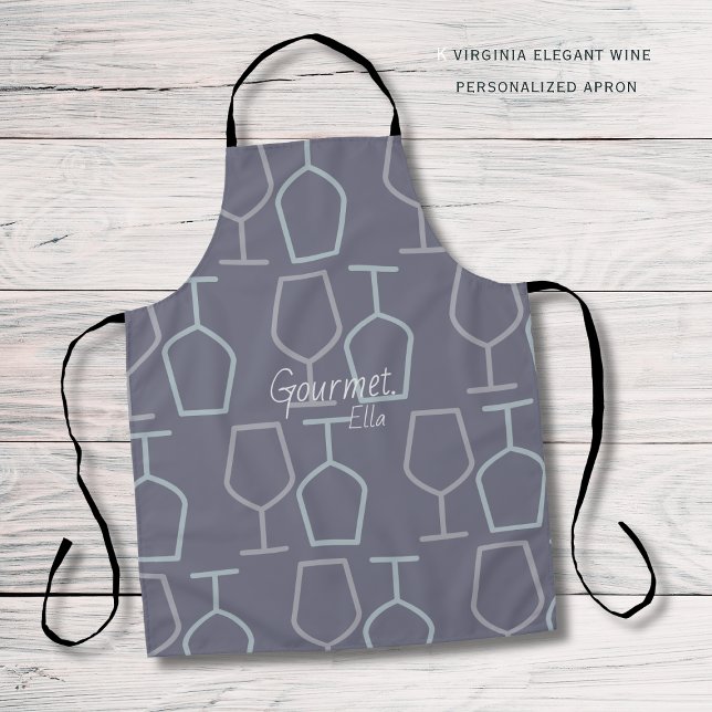 Delantal  Gourmet Custom | Virginia Wine Lover Apron (Subido por el creador)