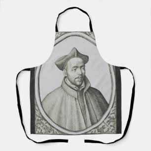 Delantal Grabado de San Ignacio de Loyola Arte Antiguo