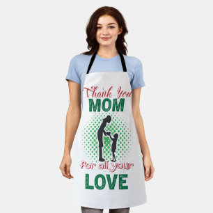 Delantal Gracias, mamá por todo tu amor