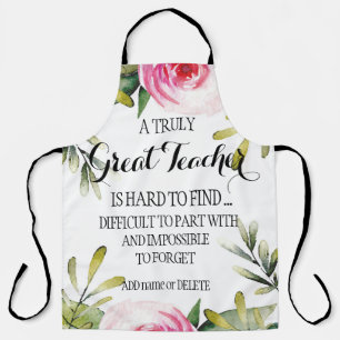 Delantal Gracias por dejar al profesor agotador